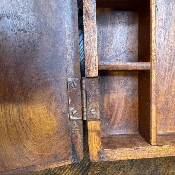 Vintage Writing Desk Secretary Chest Keepsake Box Writing Table